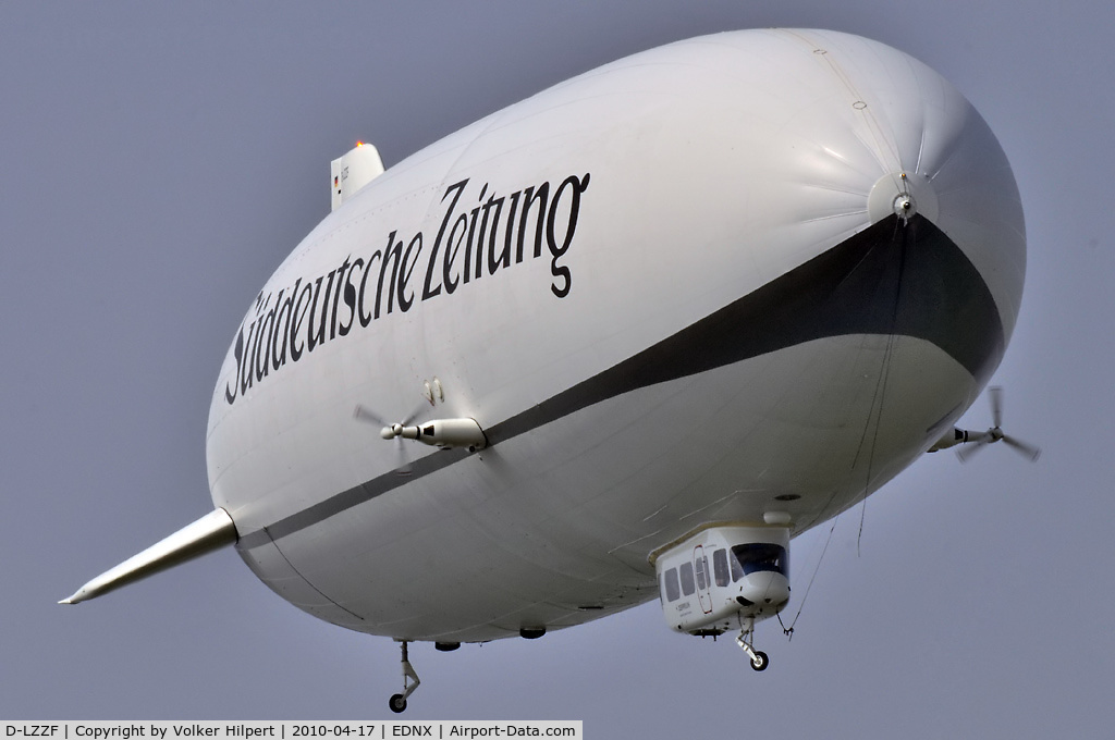 D-LZZF, 1998 Zeppelin NT07 C/N 3, at Oberschleissheim