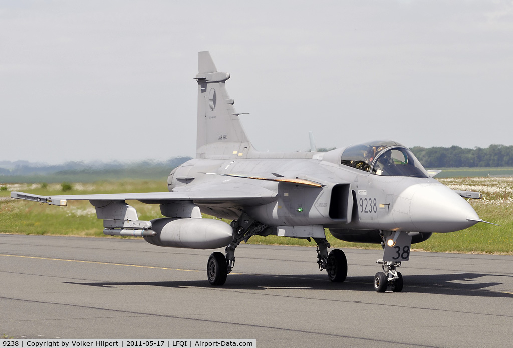 9238, Saab JAS-39C Gripen C/N 39238, Tiger Meet 2011