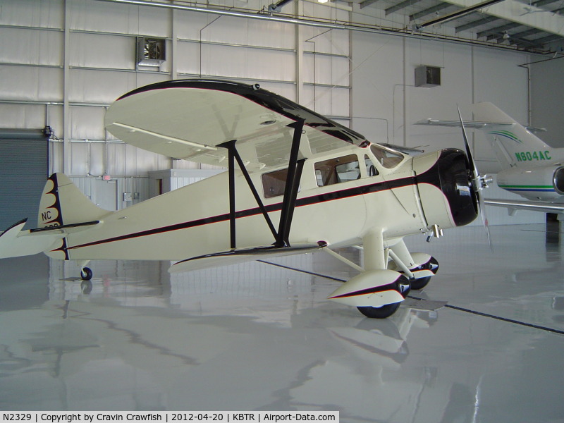 N2329, Waco EGC-8 C/N 5062, LA Aircraft Annual Crawfish Boil 2012