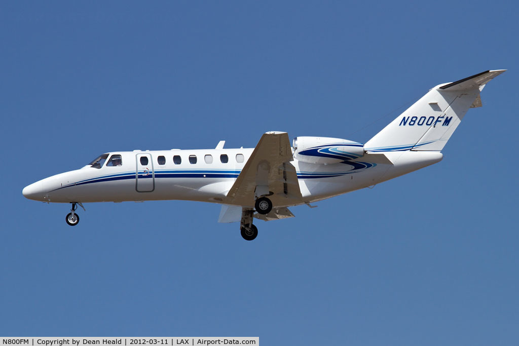 N800FM, 2009 Cessna 525B C/N 525B0305, GC Air LLC 2009 Cessna 525B CitationJet 3 N800FM on short final to RWY 25.