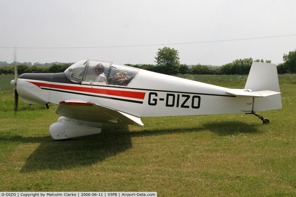 G-DIZO, 1965 Jodel D-120 Paris-Nice C/N 326, Jodel D120 Paris-Nice, Fishburn Airfield, June 2006.