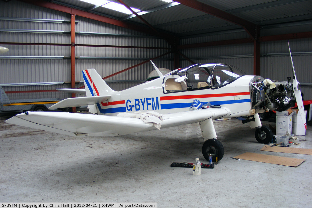 G-BYFM, 2000 Jodel DR-1050 M1 Excellence Replica C/N PFA 304-13237, resident aircraft