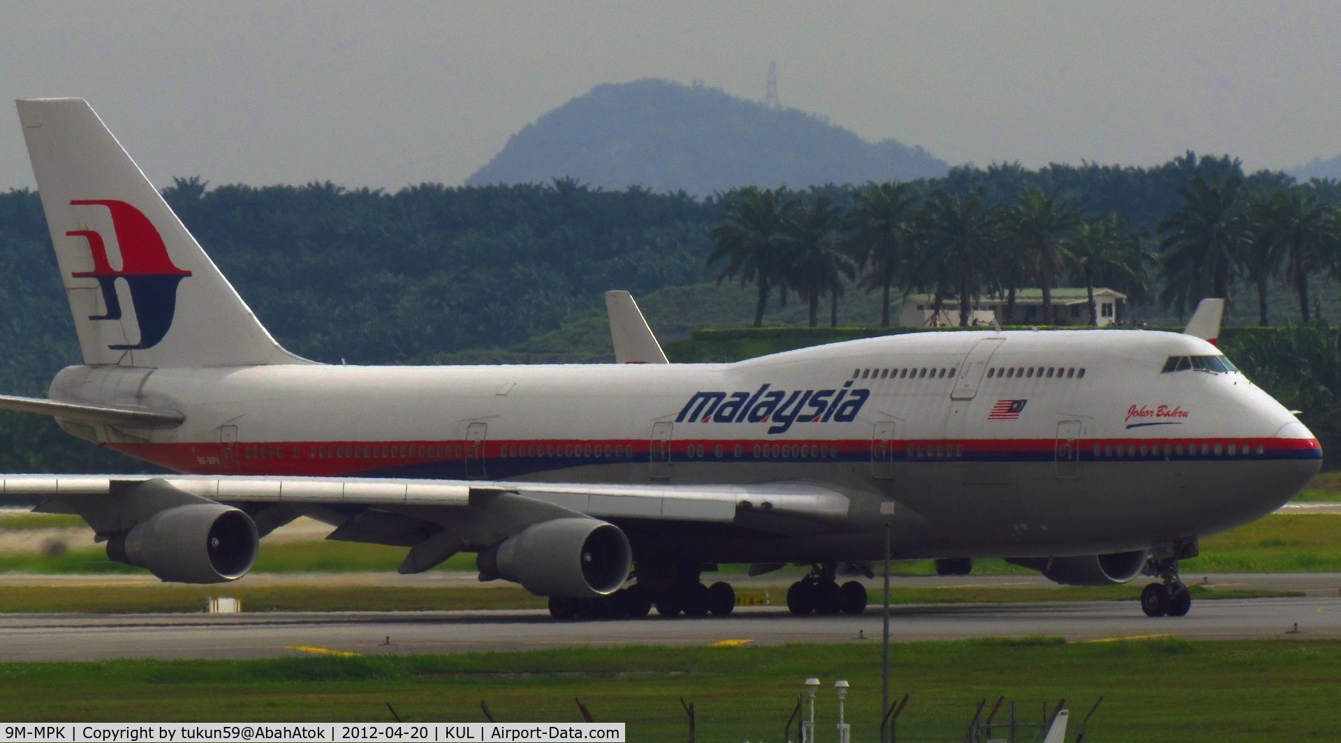 9M-MPK, 1998 Boeing 747-4H6 C/N 28427, Malaysia Airlines