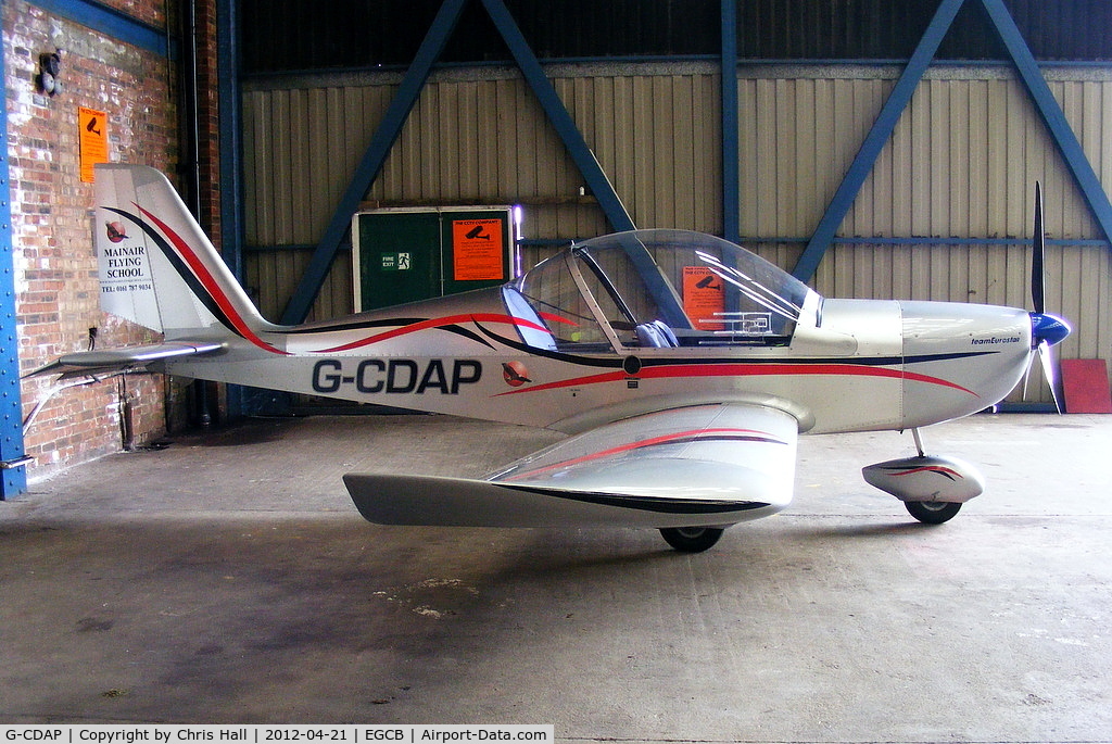 G-CDAP, 2004 Aerotechnik EV-97 TeamEurostar UK C/N 2114, Mainair Microlight School Ltd