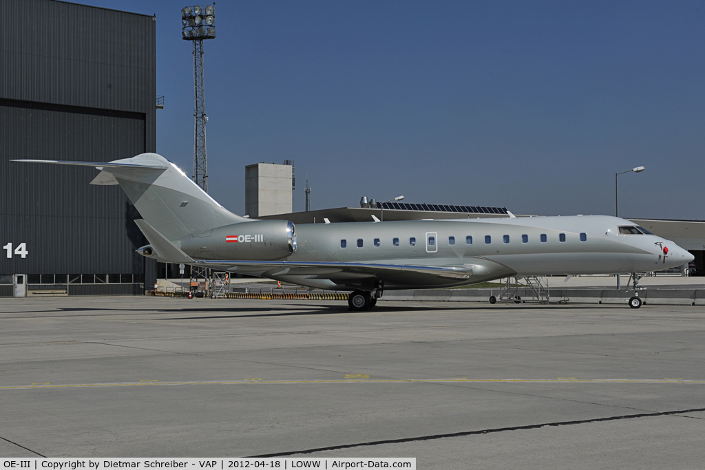 OE-III, 2010 Bombardier Global 5000 (BD-700-1A10) C/N 9401, Amira Air Globalexpress 5000