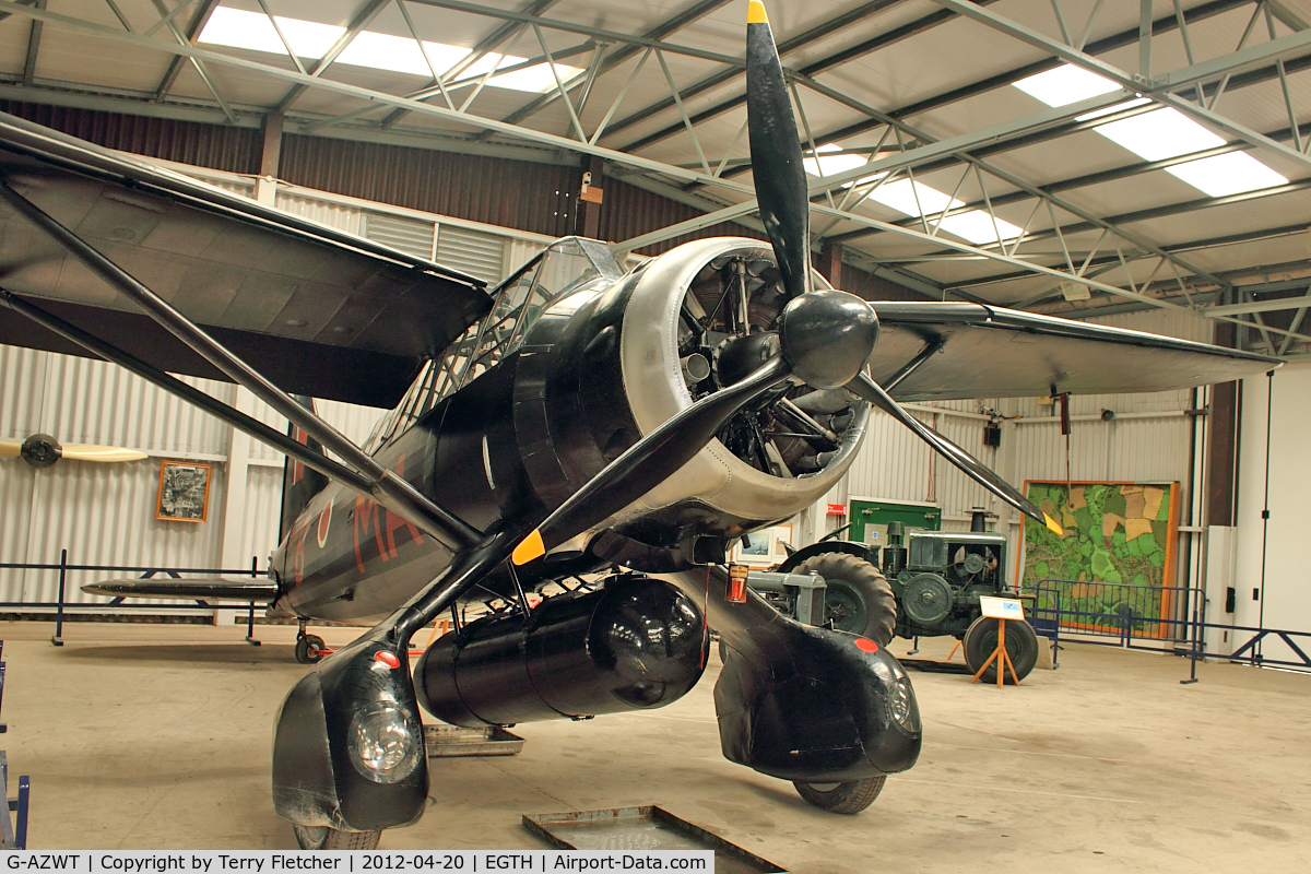 G-AZWT, 1938 Westland Lysander IIIA C/N Y1536, Shuttleworth Collection at Old Warden