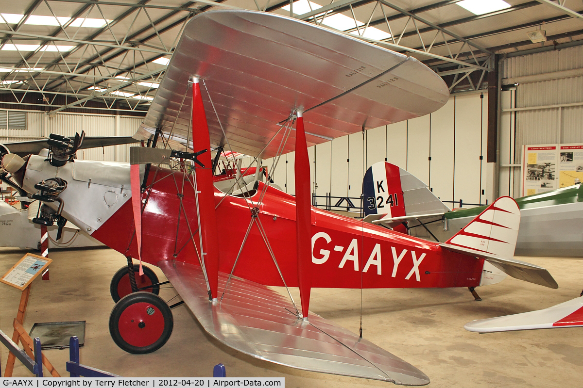 G-AAYX, 1930 Southern Martlet C/N 202, Shuttleworth Collection at Old Warden