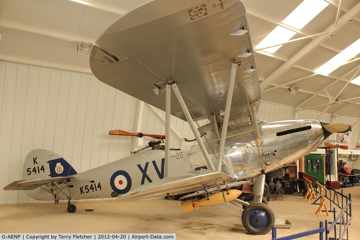 G-AENP, 1935 Hawker Hind C/N 41H/81902, Shuttleworth Collection at Old Warden