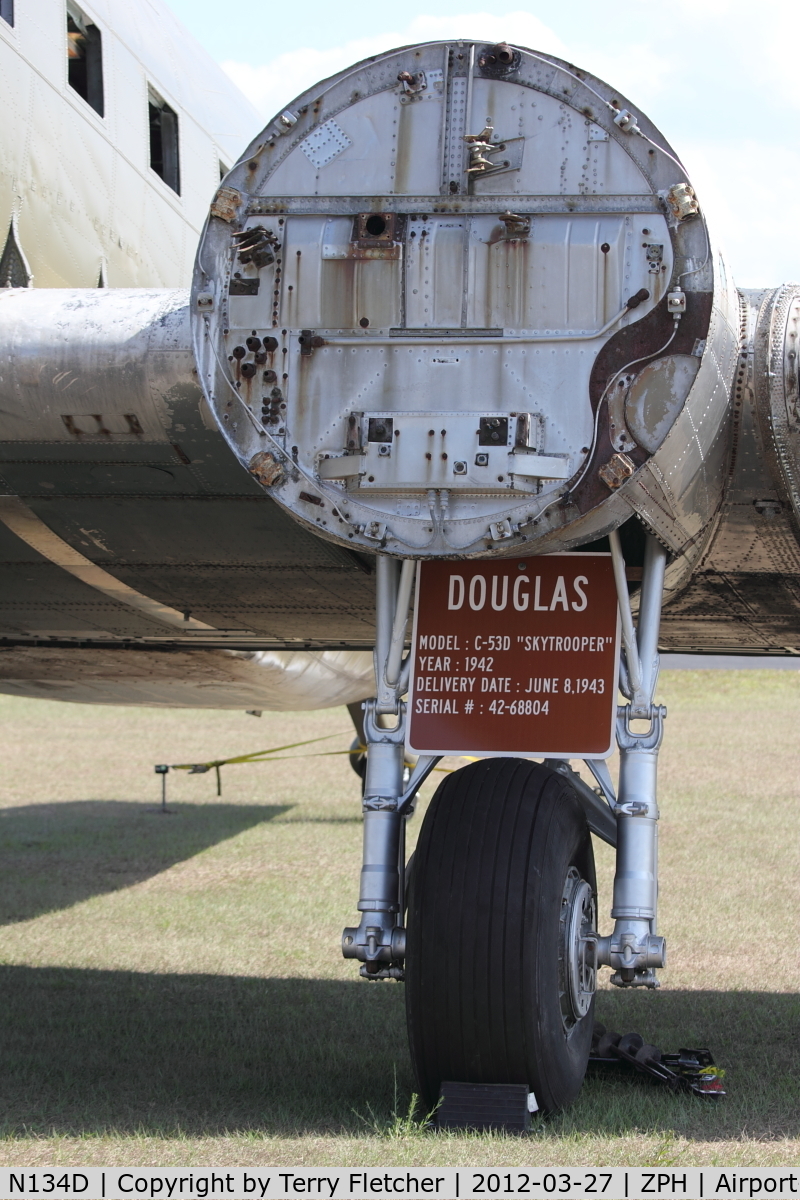 N134D, 1942 Douglas DC-3 C/N 11731, Restoration Project at Zephyrhills