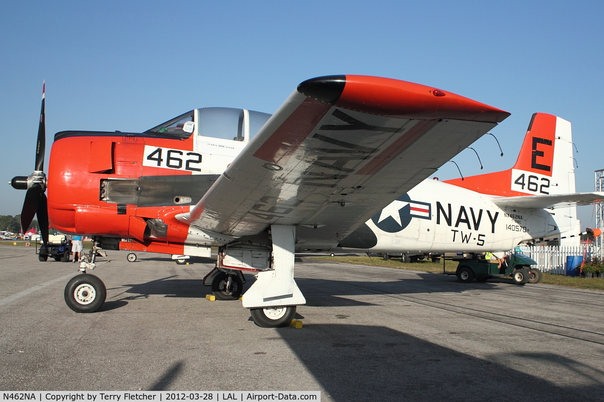 N462NA, 1956 North American T-28C Trojan C/N 226-147 (140570), At 2012 Sun N Fun