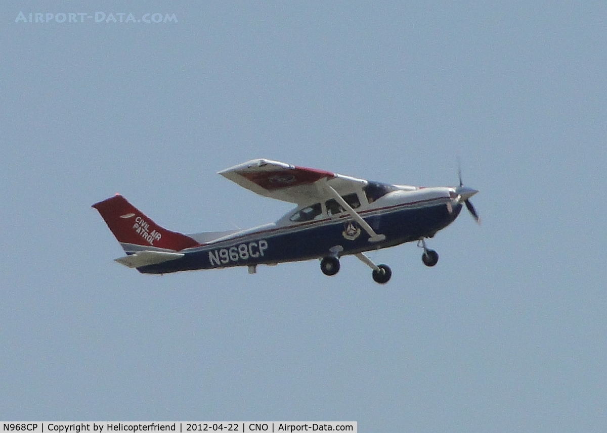 N968CP, 2007 Cessna 182T Skylane C/N 18281968, Civil Air Patrol making a fly by