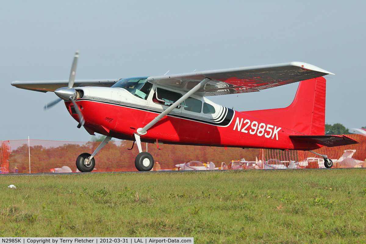 N2985K, 1980 Cessna 180K Skywagon C/N 18053148, At 2012 Sun N Fun