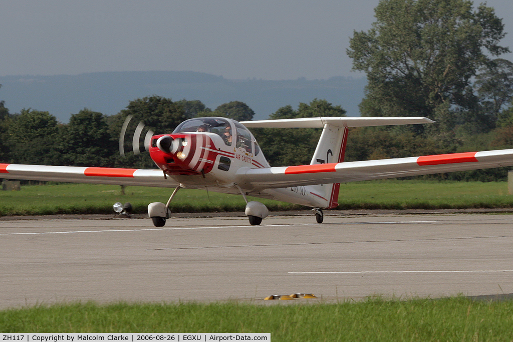 ZH117, Grob G-109B Vigilant T1 C/N 6506, Grob G-109B Vigilant T1, RAF Linton-on-Ouse, August 2006.