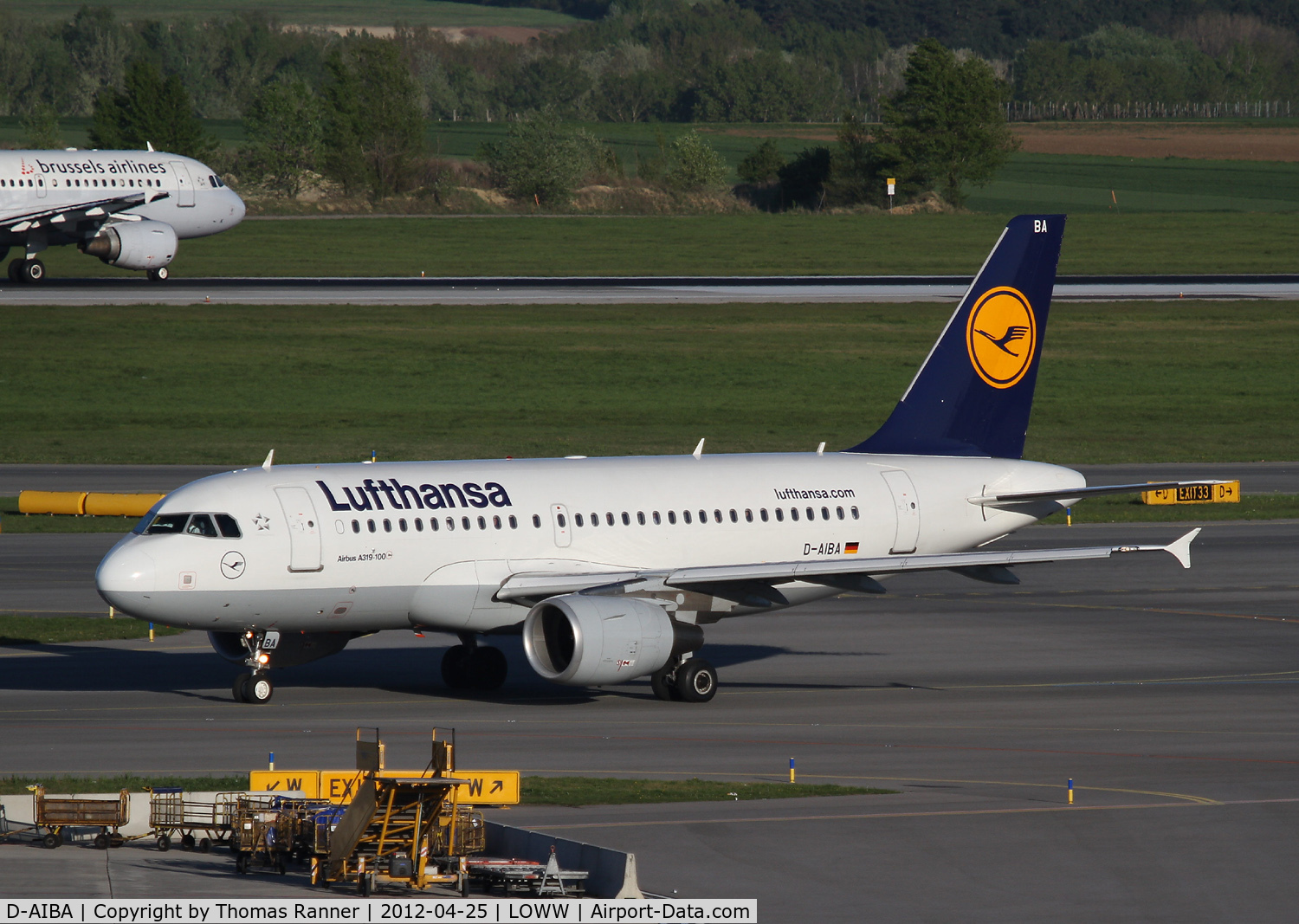 D-AIBA, 2009 Airbus A319-114 C/N 4141, Lufthansa Airbus A319