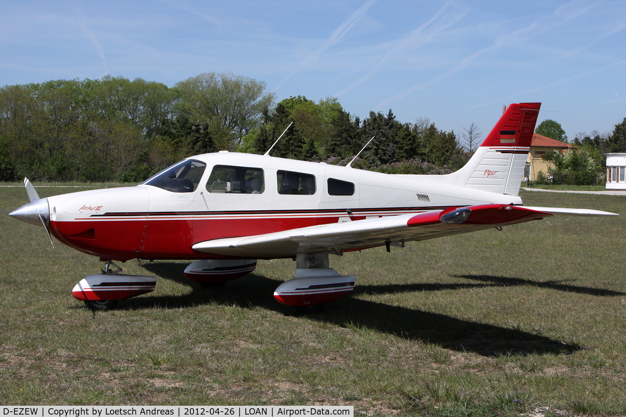 D-EZEW, 1995 Piper PA-28-131 Archer III C/N 28-90228, Aero Club Weissenhorn