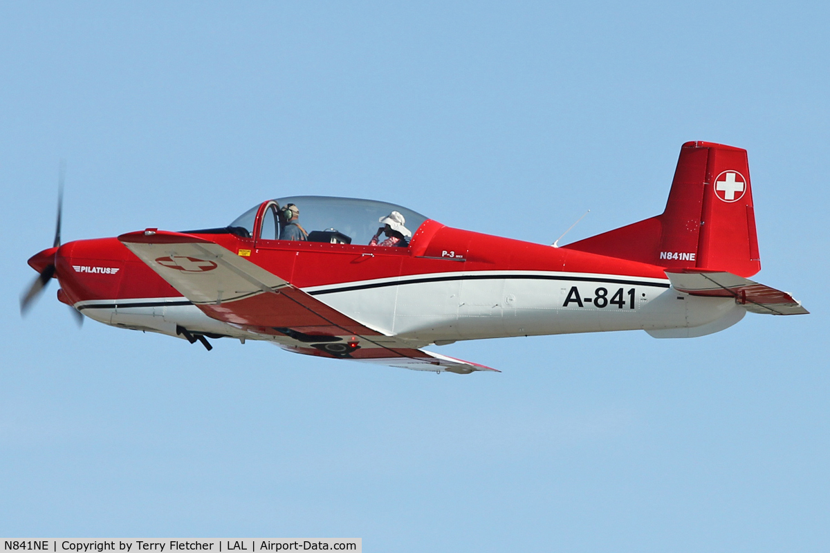 N841NE, Pilatus P3-05 C/N 479-28, At 2012 Sun N Fun