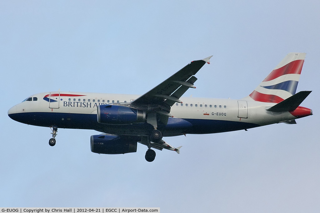 G-EUOG, 2001 Airbus A319-131 C/N 1594, British Airways