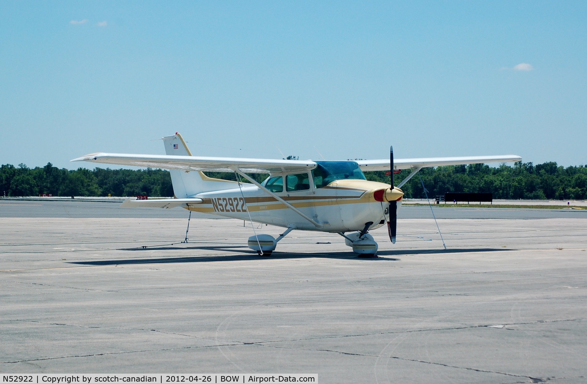 N52922, 1981 Cessna 172P C/N 17274635, 1981 Cessna 172P N52922 at Bartow Municipal Airport, Bartow, FL