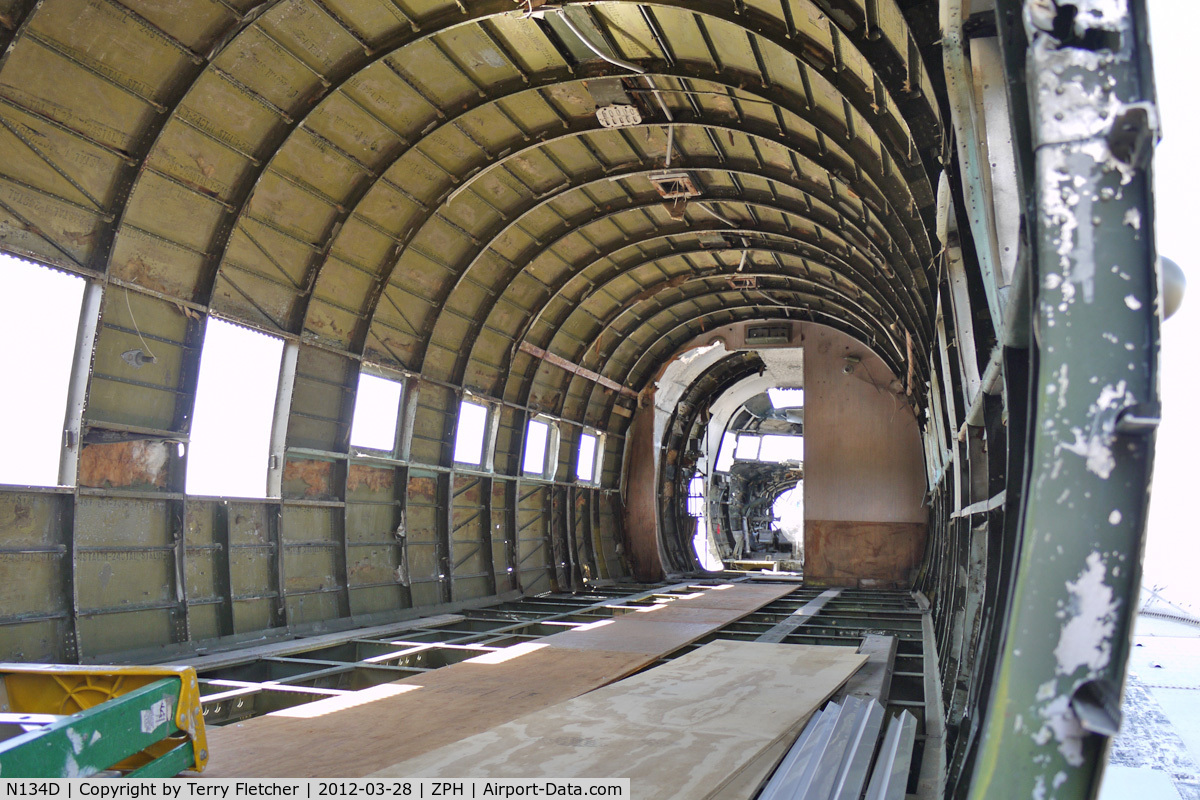 N134D, 1942 Douglas DC-3 C/N 11731, Project to restore the former USAF 42-68804 DC3 - that also operated for American and Ozark Airlines