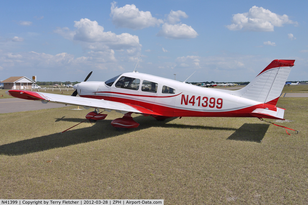 N41399, 1974 Piper PA-28-151 C/N 28-7415199, At Zephyrhills Municipal Airport, Florida