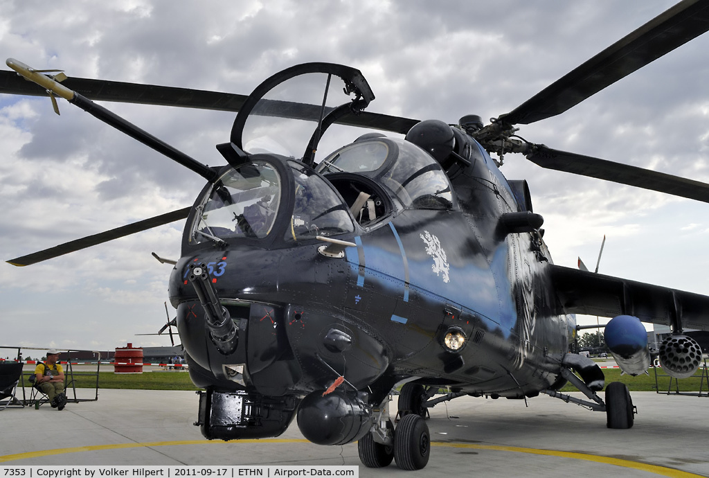 7353, Mil Mi-24V Hind E C/N 087353, at Niederstetten