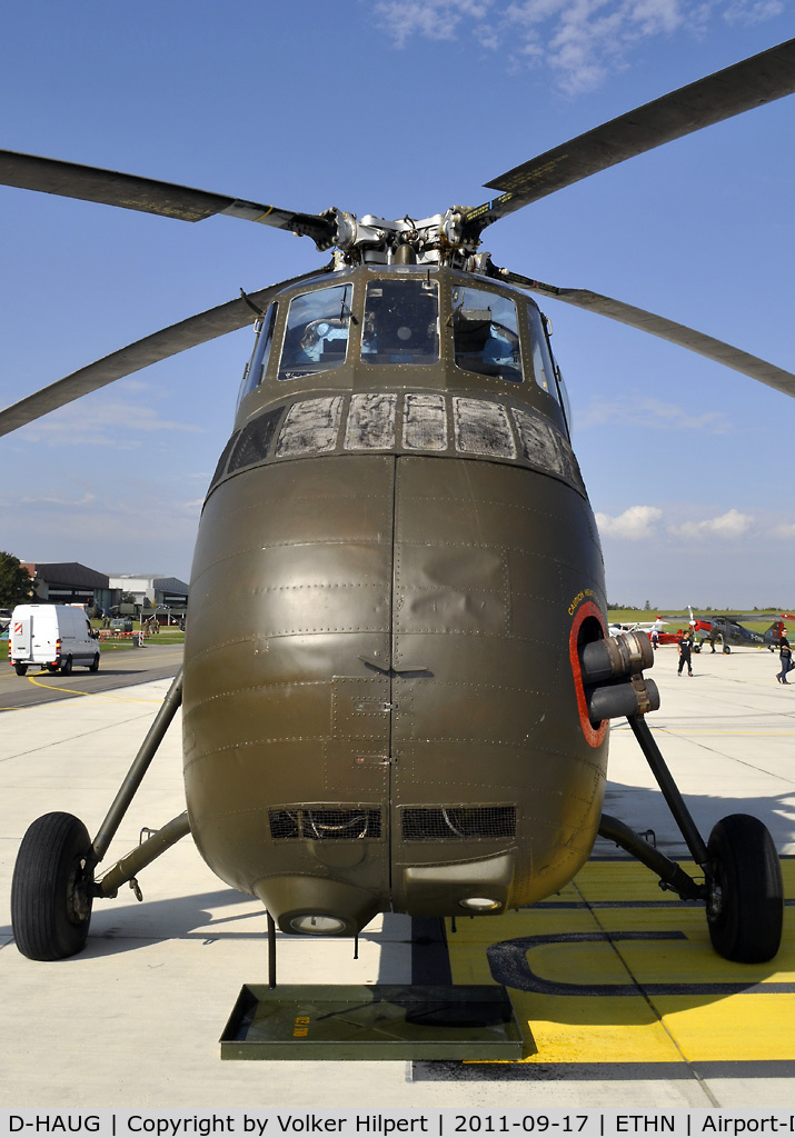 D-HAUG, Sikorsky S-58C C/N 58-0836, at Niederstetten