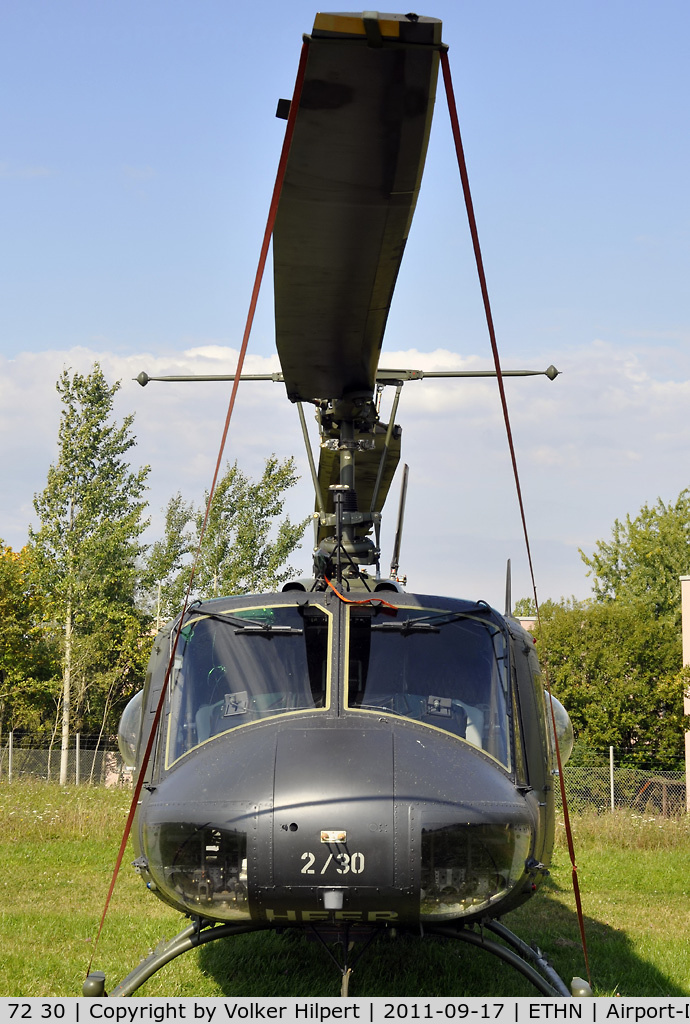 72 30, Bell (Dornier) UH-1D Iroquois (205) C/N 8350, at Niederstetten