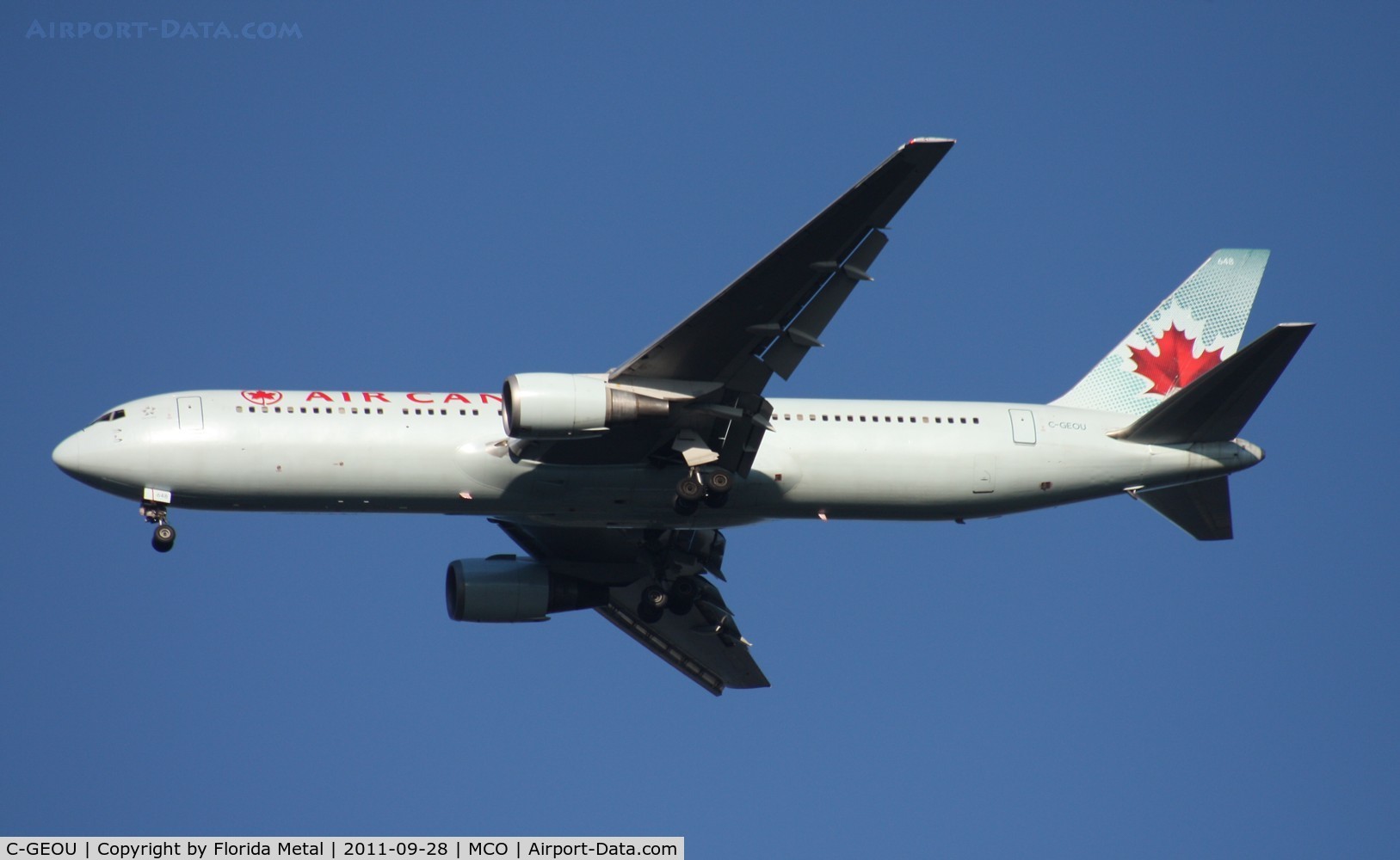 C-GEOU, 1999 Boeing 767-375 C/N 30108, Air Canada 767-300