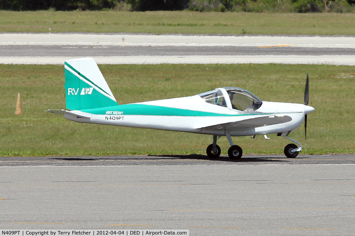 N409PT, Vans RV-12 C/N 120213, At Deland Airport, Florida