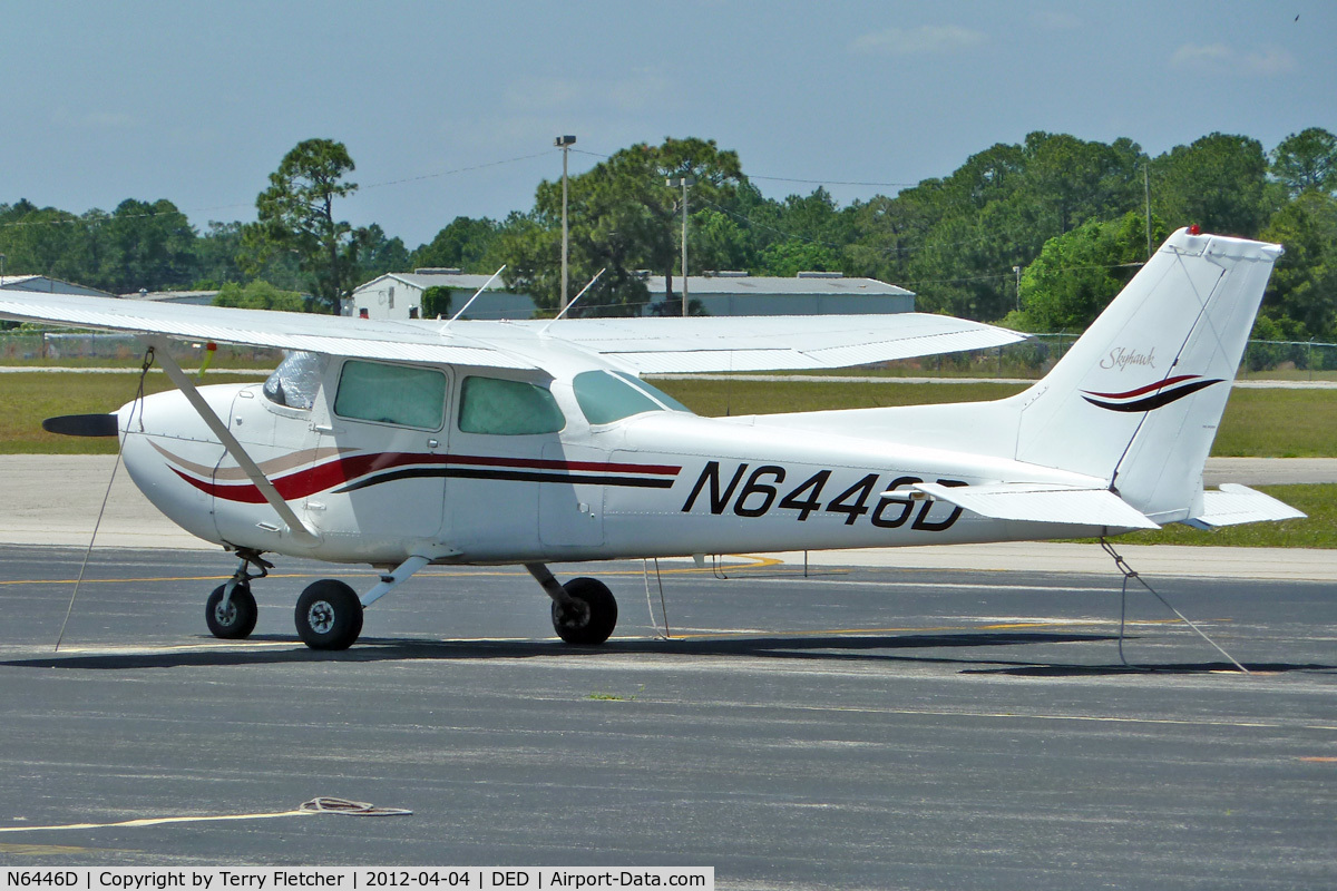 N6446D, 1979 Cessna 172N C/N 17272805, At Deland Airport, Florida