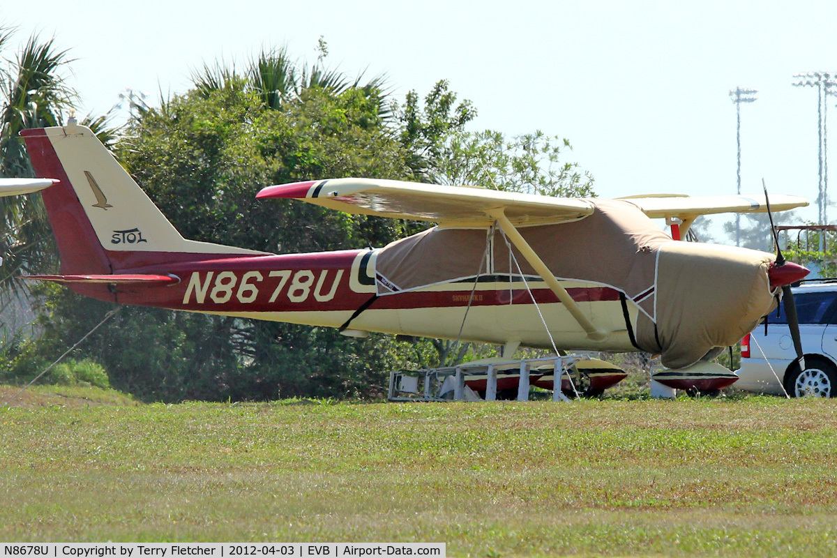 N8678U, 1965 Cessna 172F C/N 17252581, At New Smyrna Beach Airport