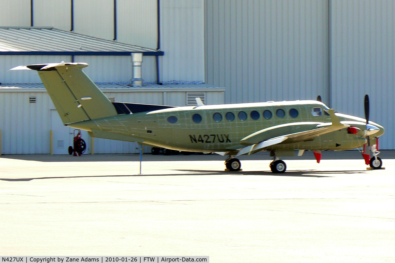 N427UX, Hawker Beechcraft MC-12S-3 Emarss-V (350ER) C/N FL-663, At Meacham Field - Fort Worth, TX