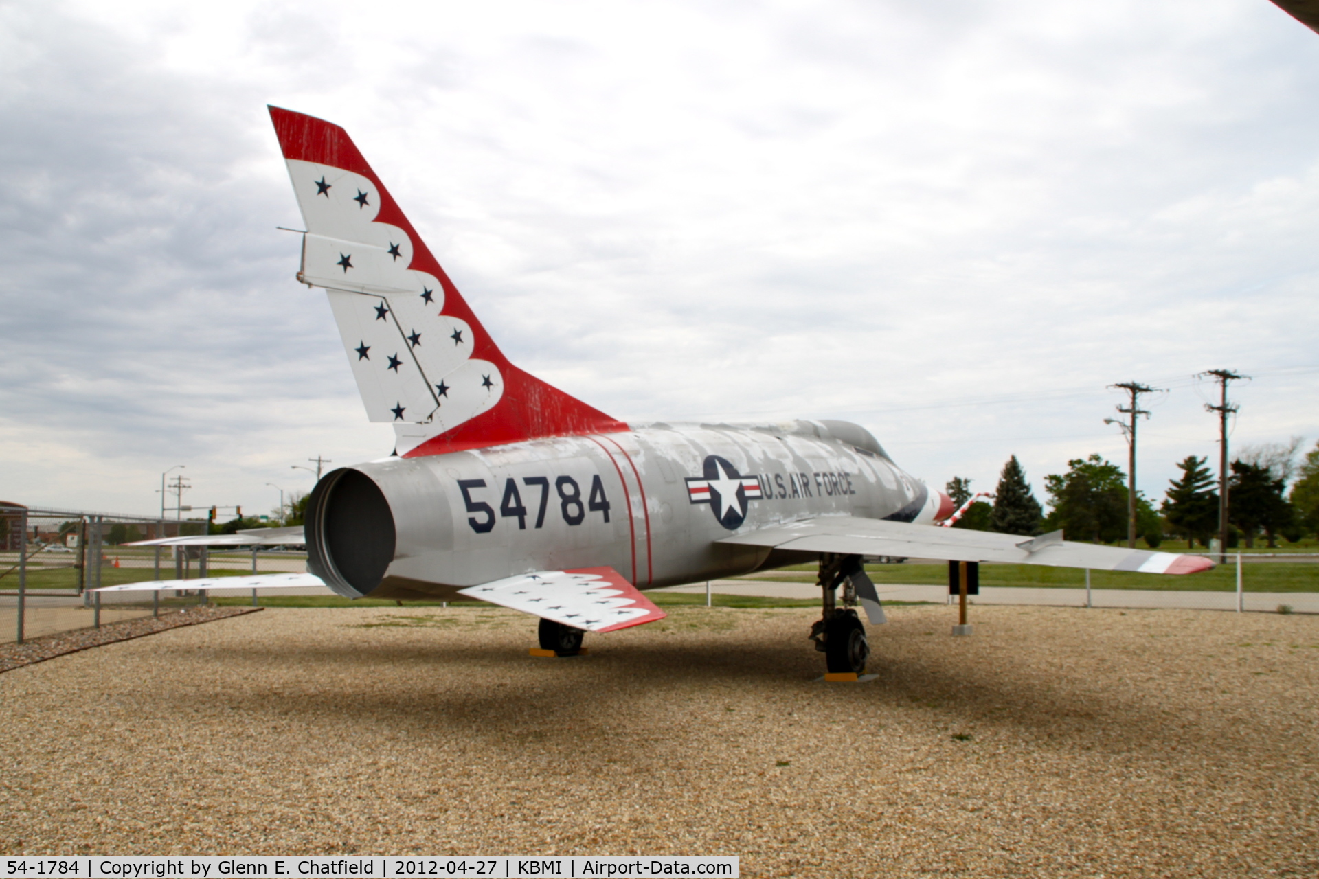 54-1784, 1955 North American F-100C Super Sabre C/N 217-45, At the Prairie Aviation Museum