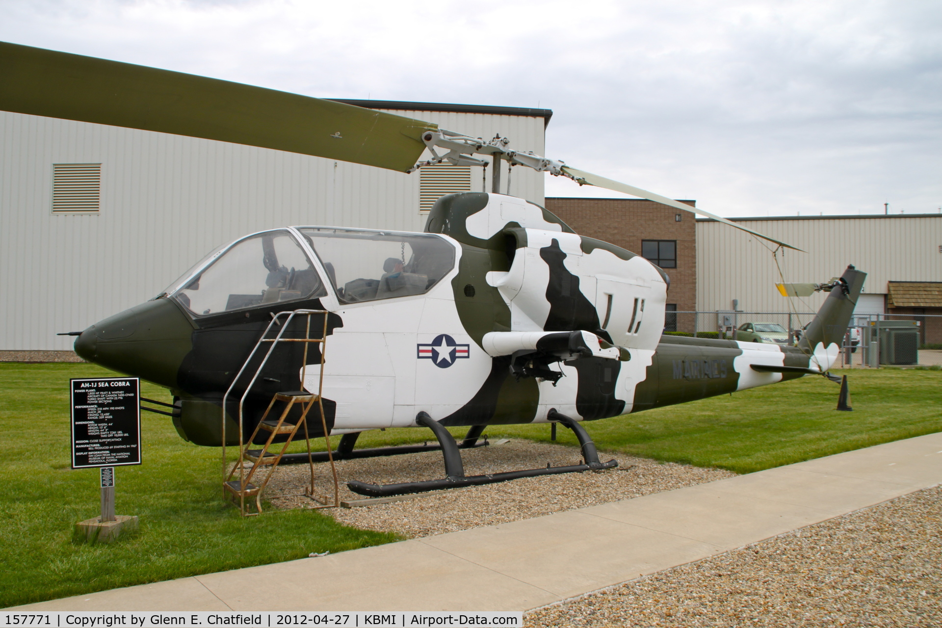 157771, Bell AH-1J Sea Cobra C/N 26015, At the Prairie Aviation Museum