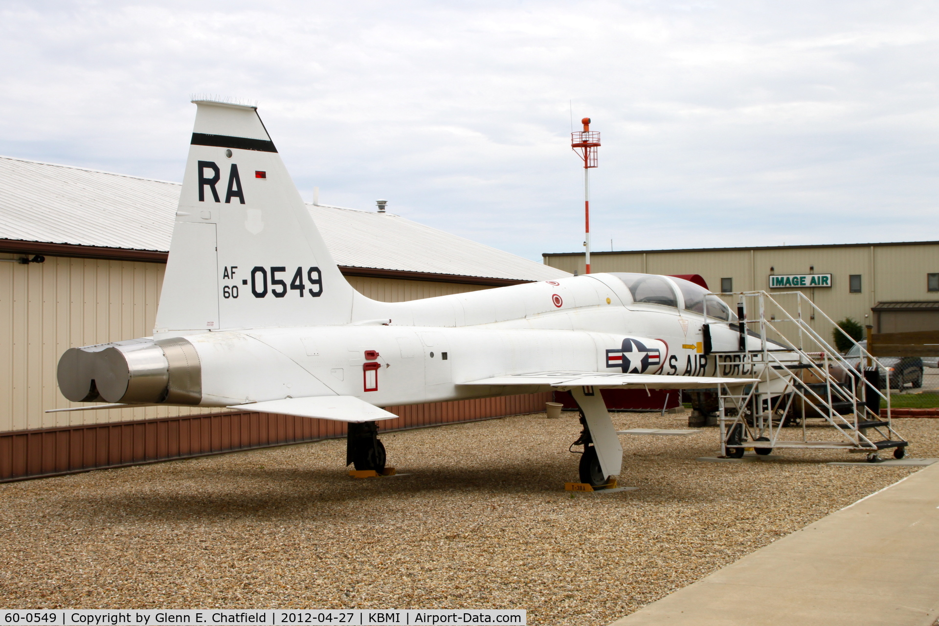 60-0549, 1960 Northrop T-38A Talon C/N N.5122, At the Prairie Aviation Museum