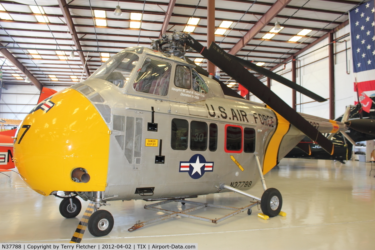 N37788, 1957 Sikorsky UH-19D Chickasaw C/N 57-5937, At Valiant Air Command Air Museum, Space Coast Regional  Airport (North East Side), Titusville, Florida