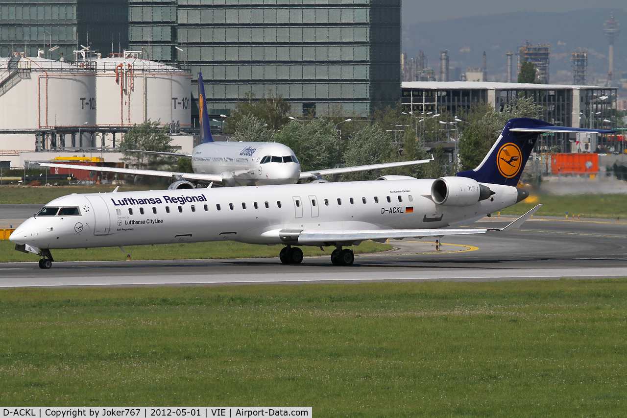 D-ACKL, 2006 Bombardier CRJ-900LR (CL-600-2D24) C/N 15095, Lufthansa Regional (CityLine)