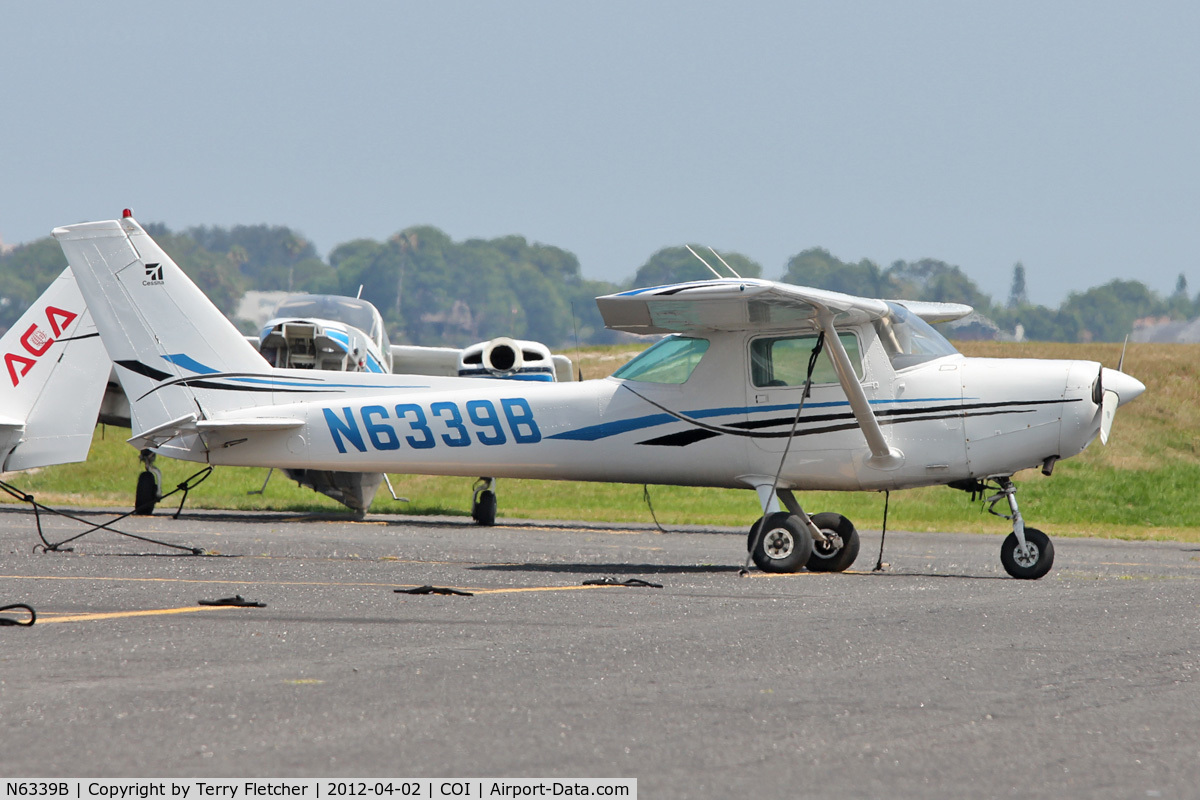 N6339B, Cessna 152 C/N 15283921, At Merritt Island Airport, Merritt Island FL USA