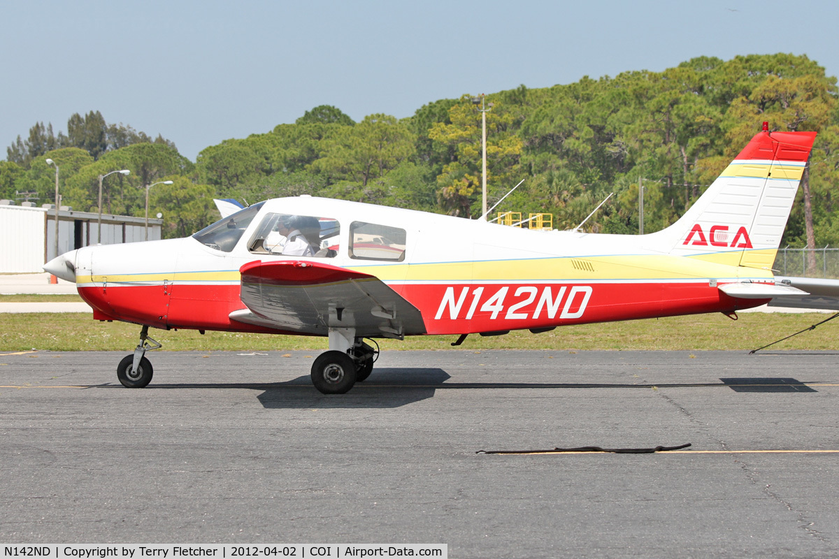 N142ND, 1989 Piper PA-28-161 C/N 2841229, At Merritt Island Airport, Merritt Island FL USA