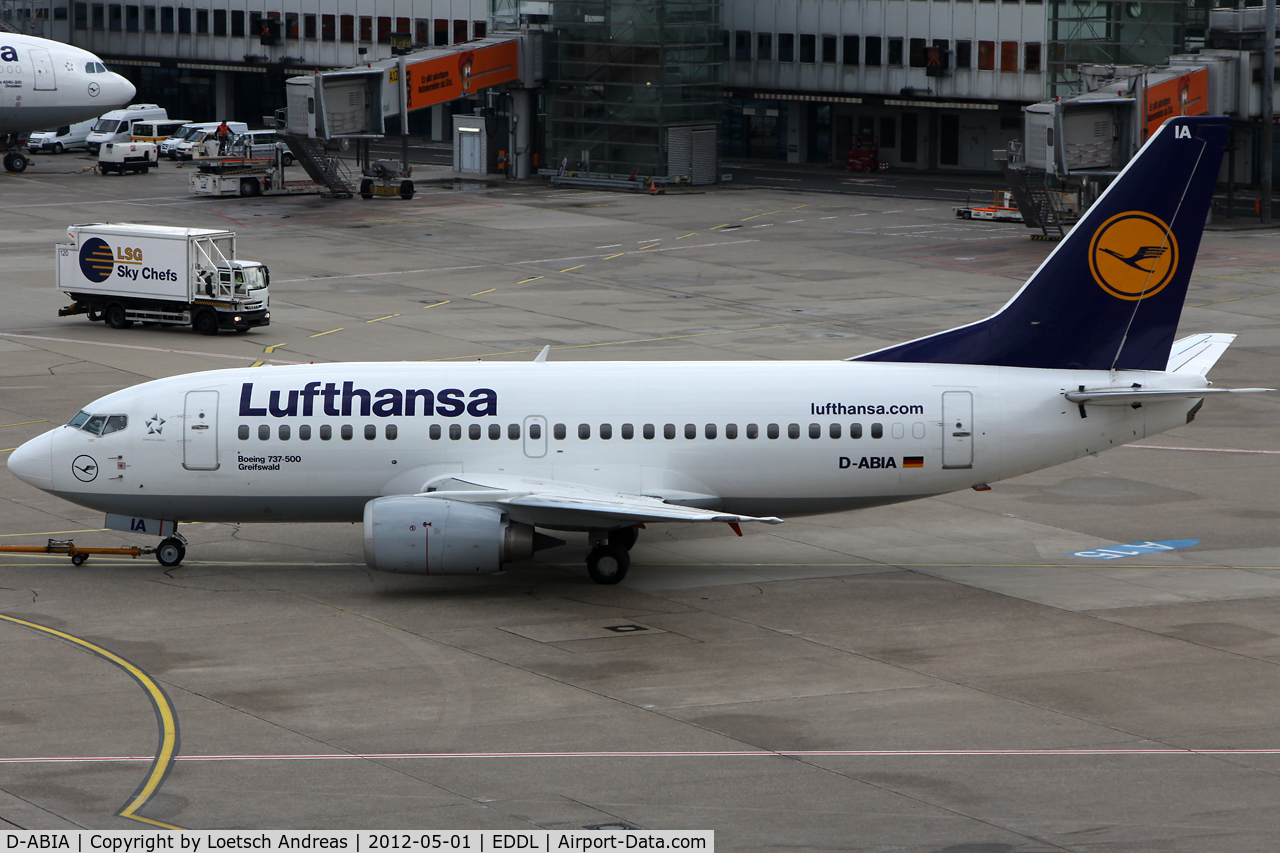D-ABIA, 1990 Boeing 737-530 C/N 24815, LH2970 Dusseldorf to Helsinki