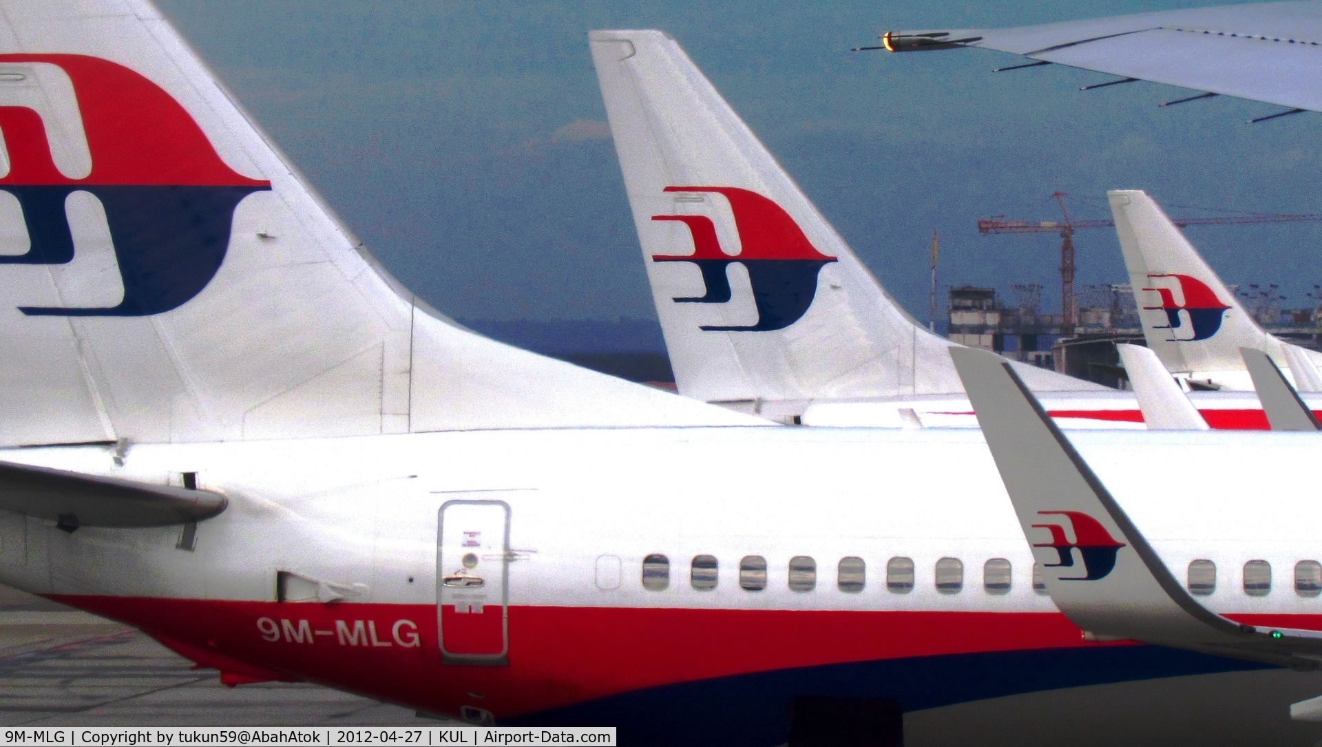 9M-MLG, 2010 Boeing 737-8FZ C/N 31779, Malaysia Airlines