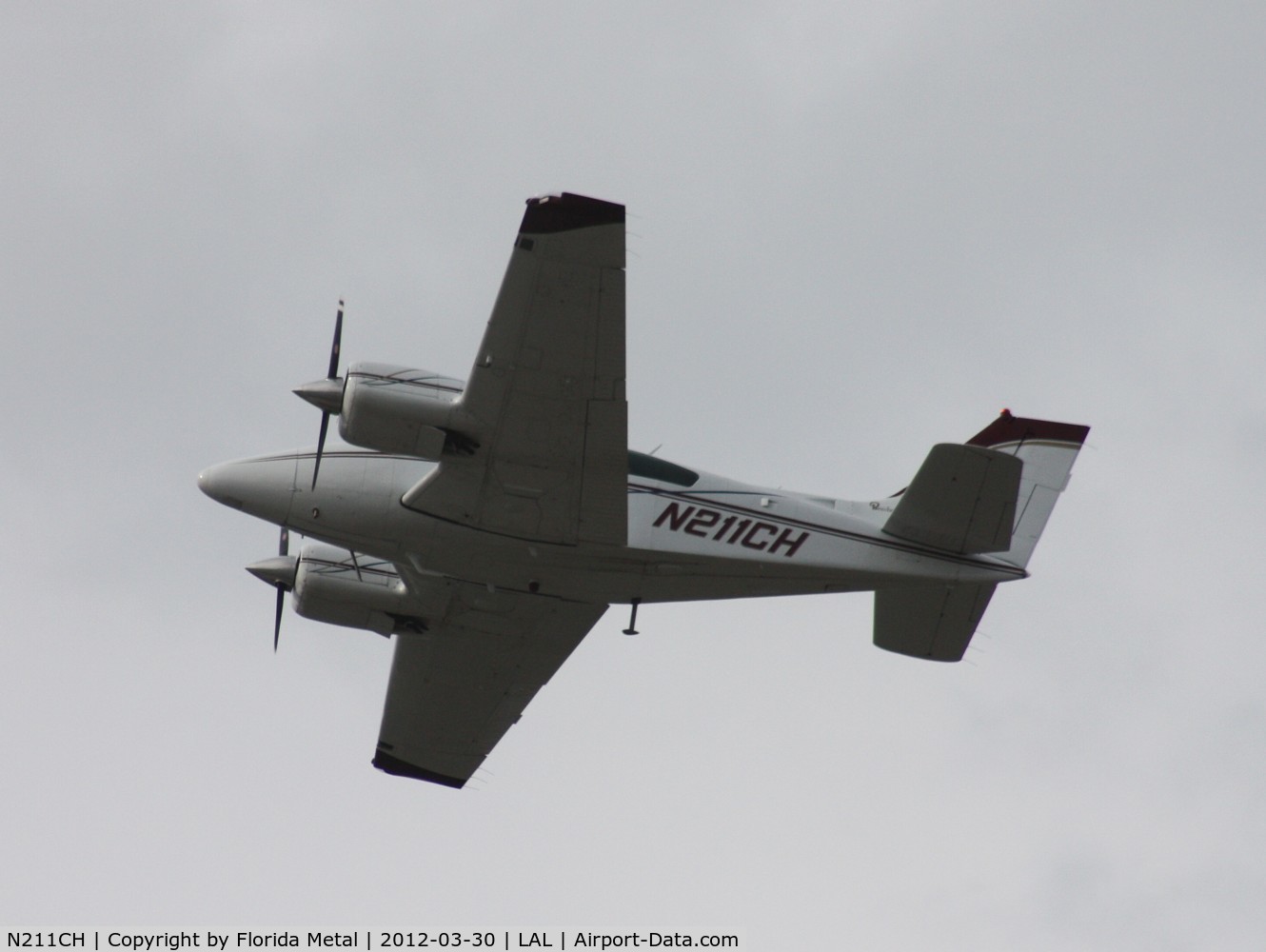 N211CH, 1980 Beech 95-B55 (T42A) Baron C/N TC-2279, Beech 55 Baron