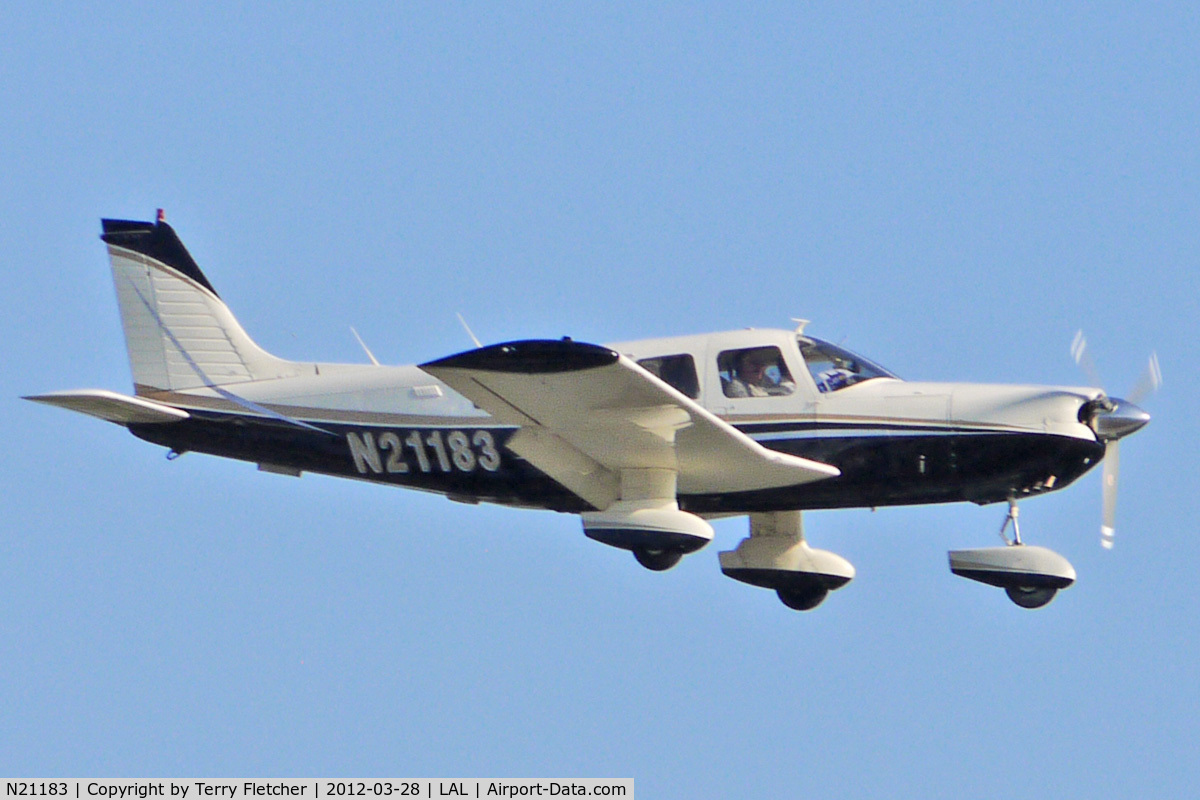 N21183, 1978 Piper PA-32-300 Cherokee Six Cherokee Six C/N 32-7840184, At 2012 Sun N Fun at Lakeland , Florida