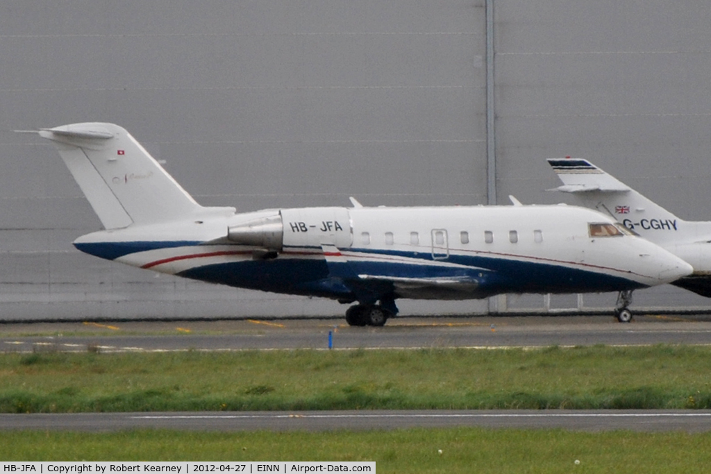 HB-JFA, 2007 Bombardier Challenger 605 (CL-600-2B16) C/N 5715, Bringing in executives for official opening of Transaero hangar
