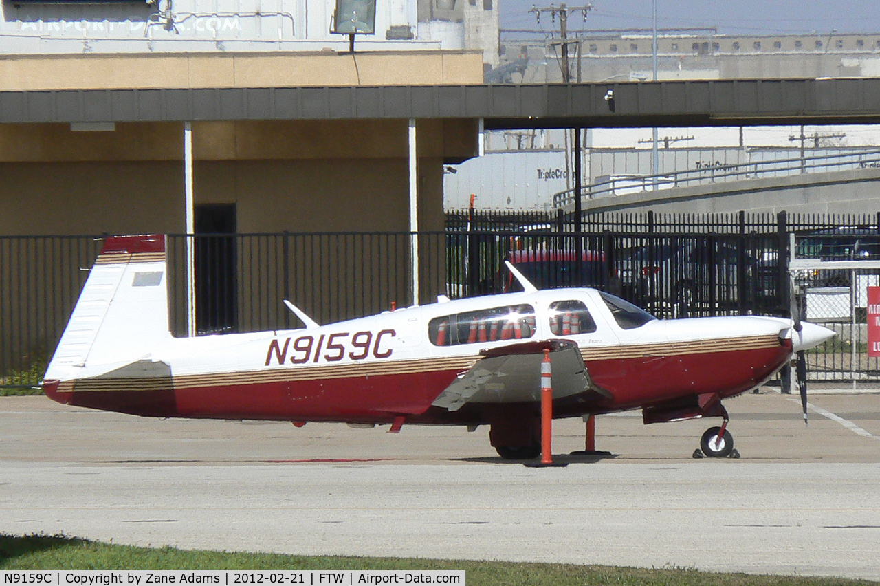 N9159C, 1996 Mooney M20M Bravo C/N 27-0223, At Meacham Field - Fort Worth, TX