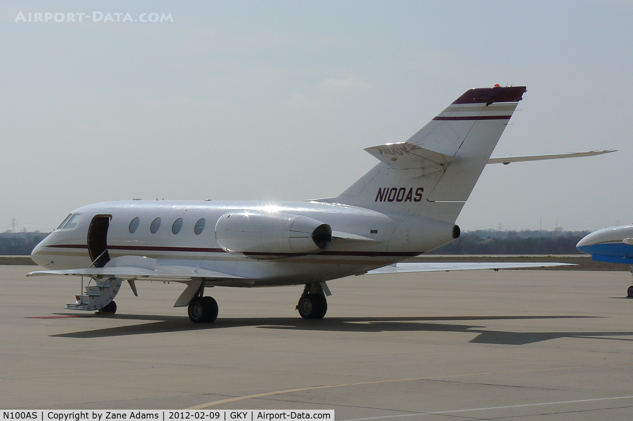 N100AS, 1969 Dassault Fan Jet Falcon (20F) C/N 274, At Arlington Municipal Airport