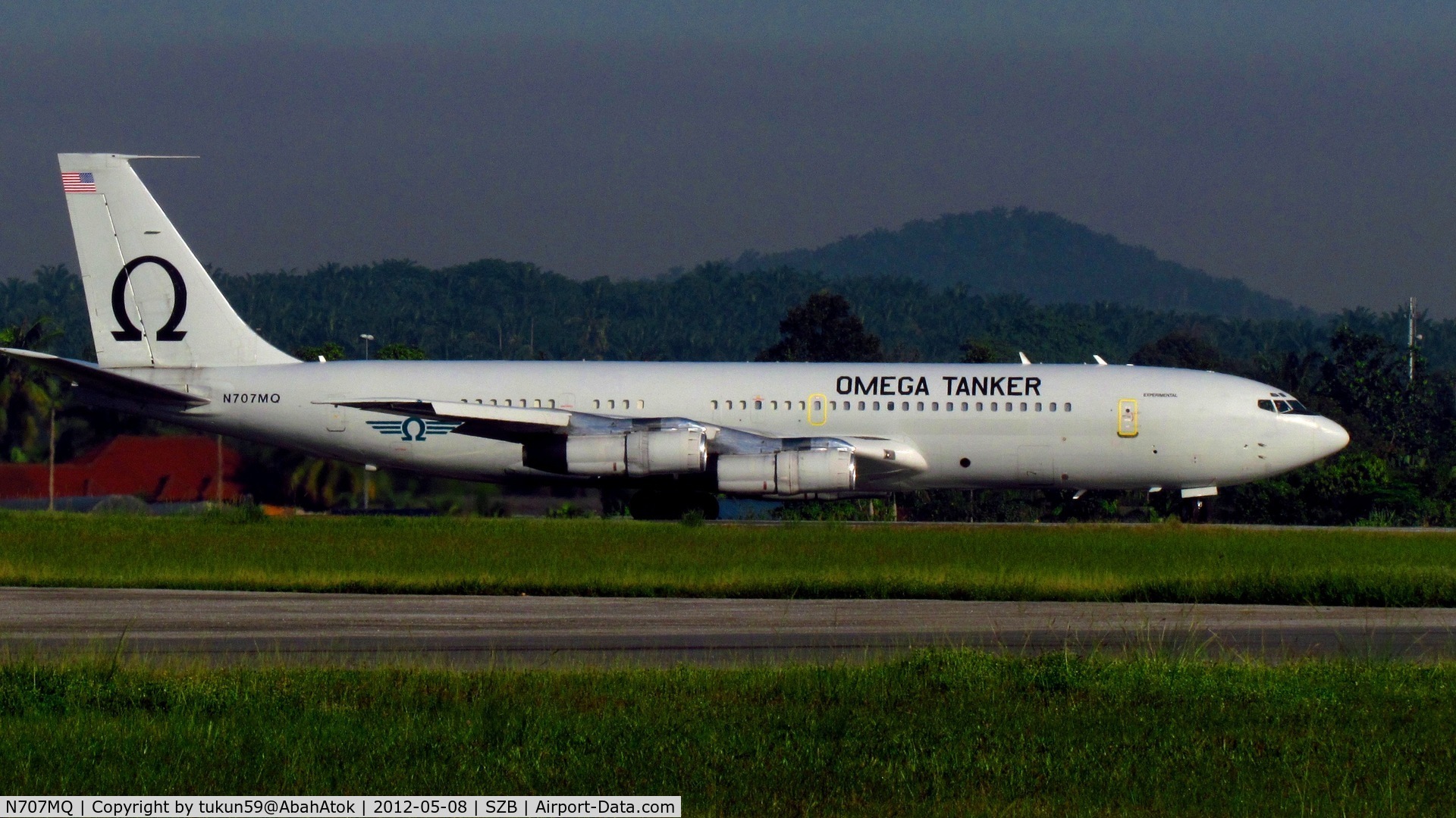 N707MQ, 1977 Boeing 707-368C C/N 21368, Omega Tanker