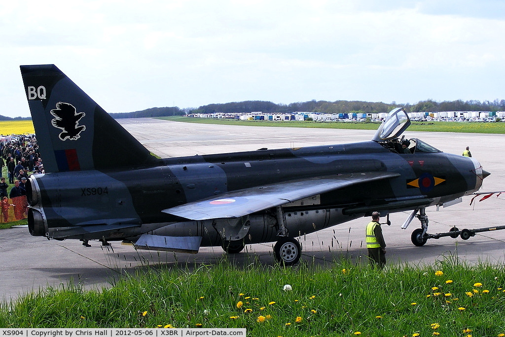 XS904, 1966 English Electric Lightning F.6 C/N 95250, at the Cold War Jets open day, Bruntingthorpe