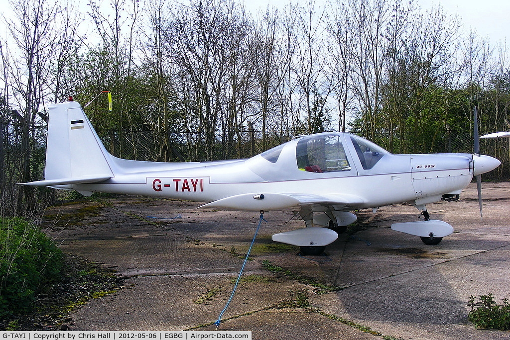 G-TAYI, 1987 Grob G-115A C/N 8008, Privately owned