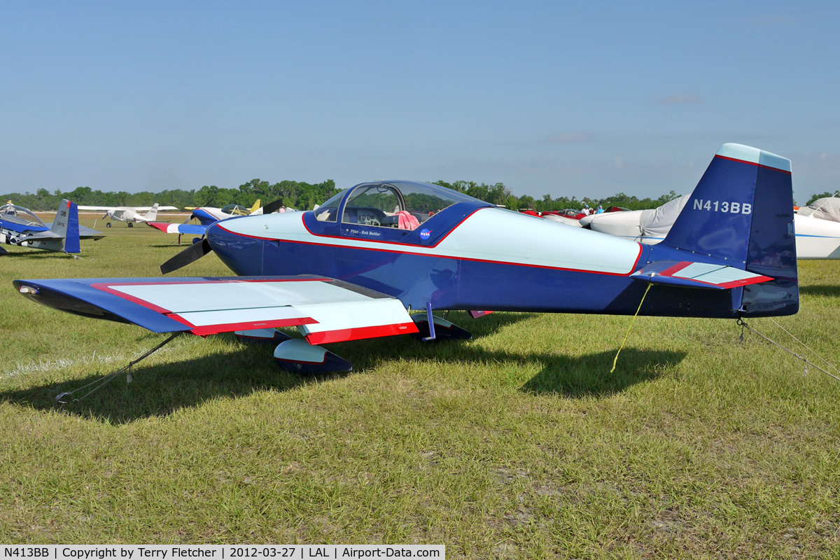 N413BB, 1997 Vans RV-6A C/N 23432, At 2012 Sun N Fun